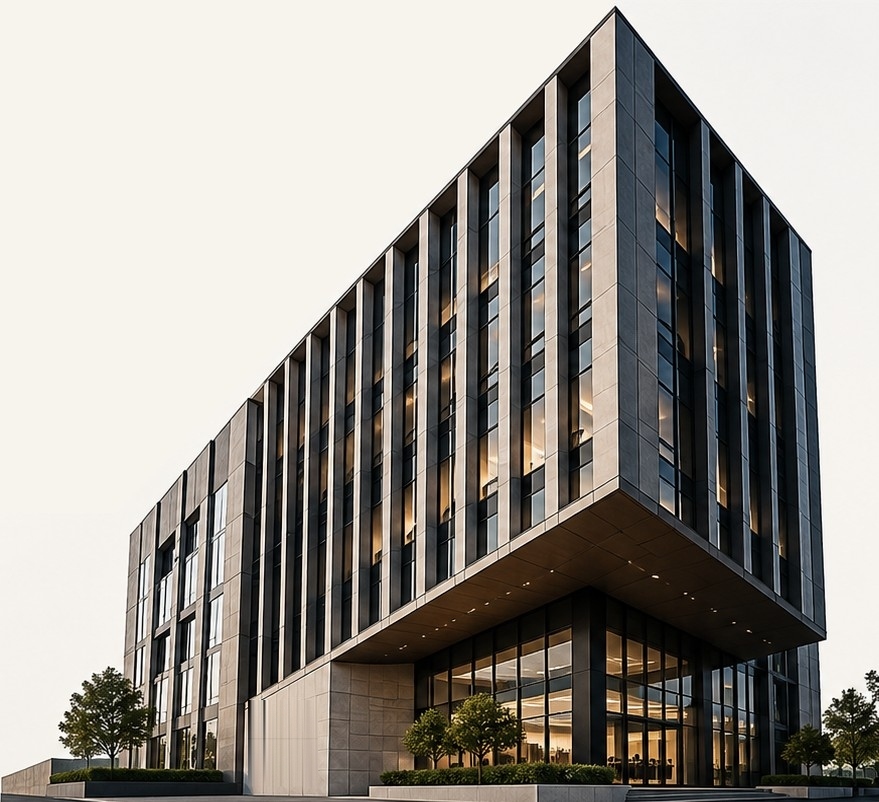 Modern commercial tower